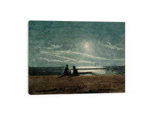 Moonlight by Winslow Homer Painting 