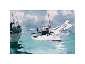 Fishing Boats, Key West by Winslow Homer
