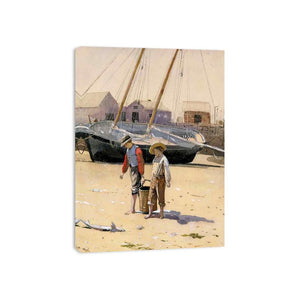 A Basket of Clams by Winslow Homer Painting 