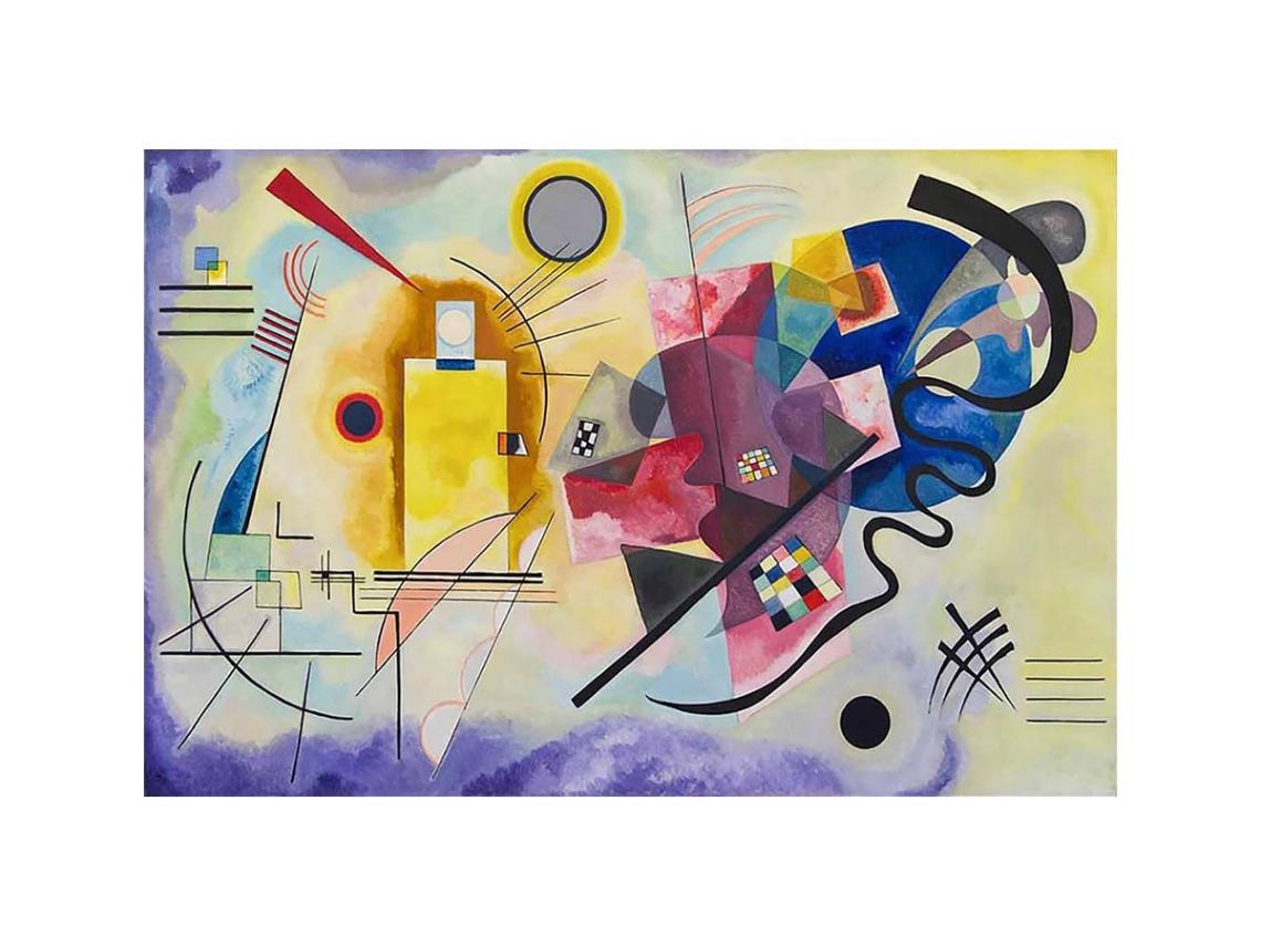 Yellow Red Blue by Wassily Kandinsky