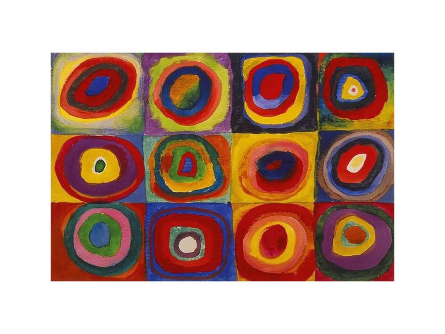 Squares with Concentric Rings by Wassily Kandinsky