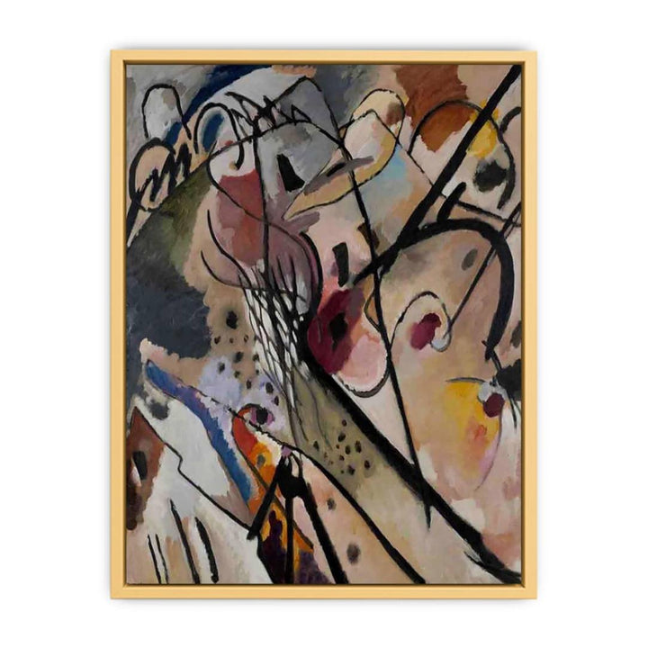 Improvisation 23 Streched canvas