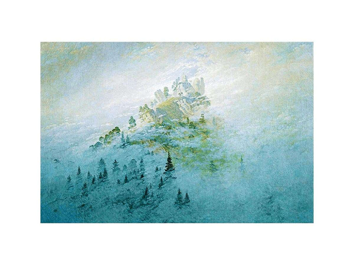 Morning Mist by Caspar  David  Friedrich 