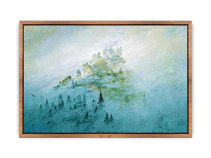 Morning Mist by Caspar  David  Friedrich 