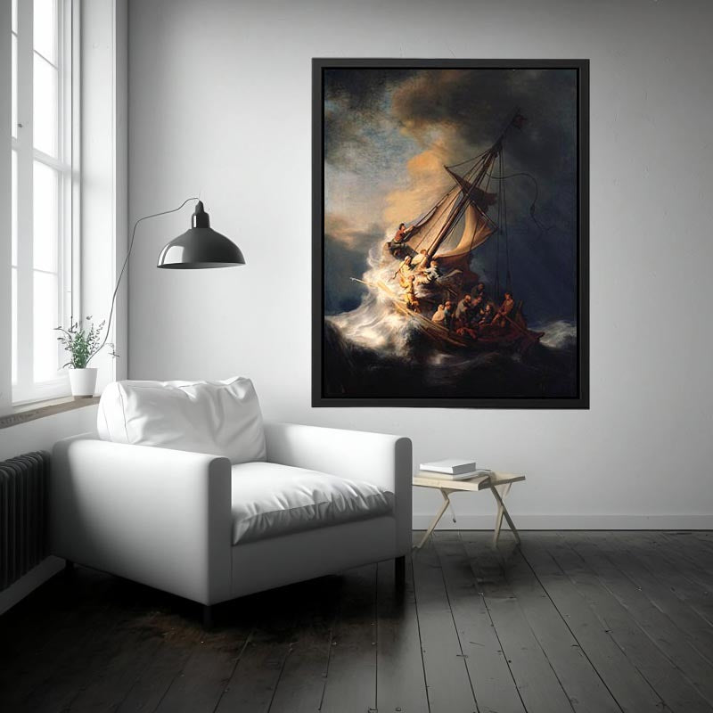 The Storm On The Sea Of Galilee by Rembrandt Van Rijn Rembrandt