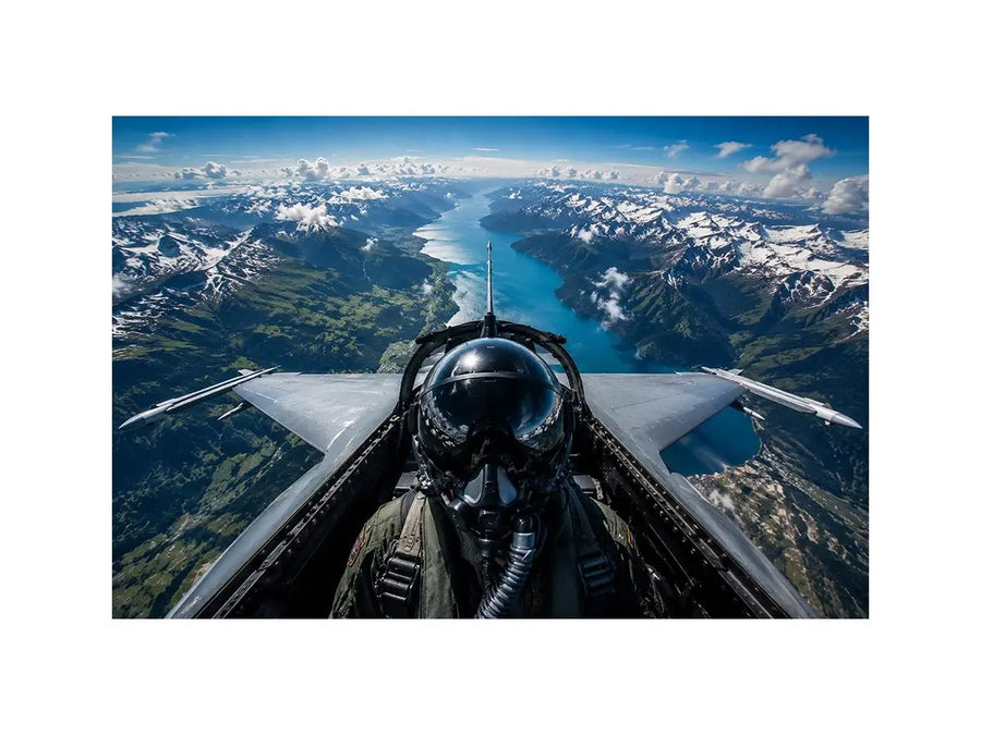 Fighter Jet Cockpit Art