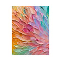 Pastel abstract textured canvas art for elegant modern living room or bedroom decor.