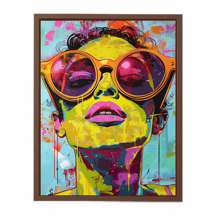 Colorful Glass Painting
