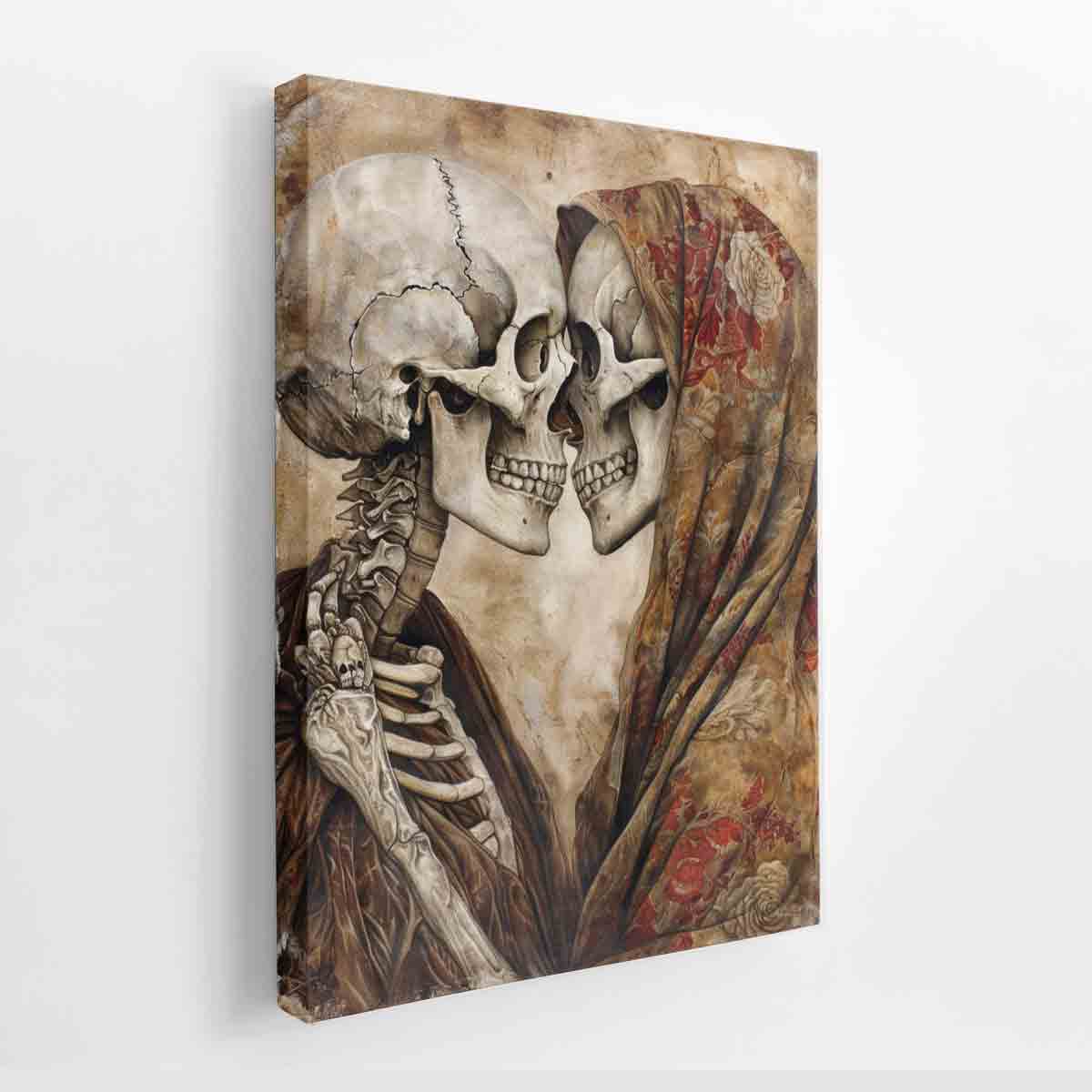 Eternal Kiss Art canvas Print
