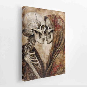 Eternal Kiss Art canvas Print