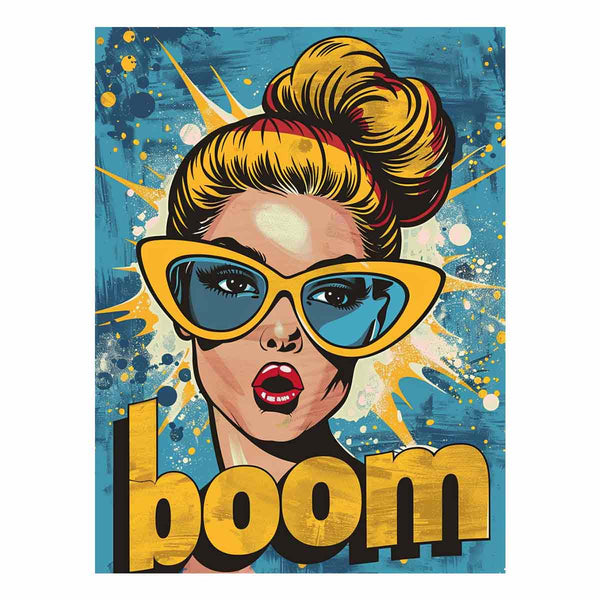 Boom Pop Art Art Print