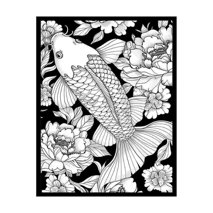 Color Me Fish canvas Print