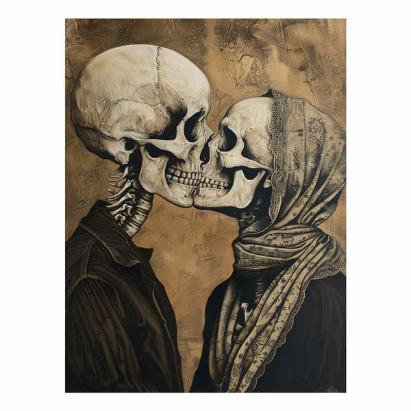 Kiss After Life Art Print