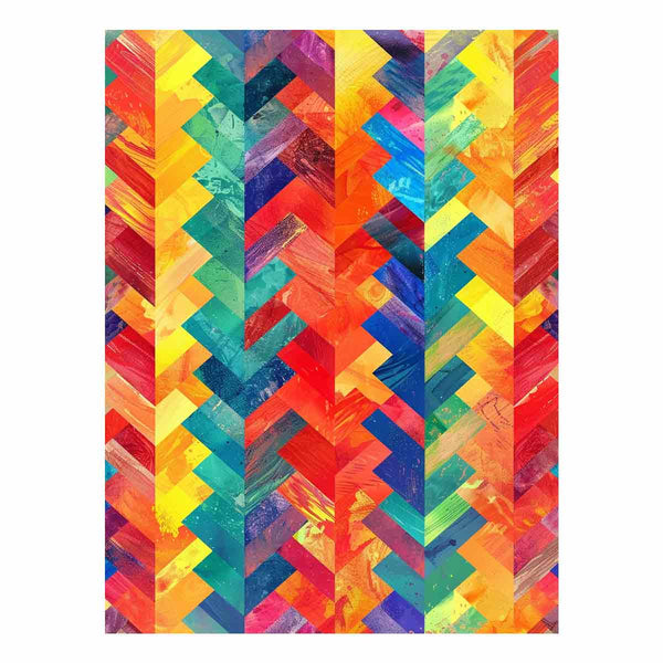 Rainbow Pattern  Art Print