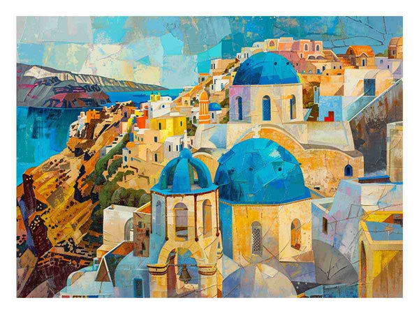 Santorini Art Print