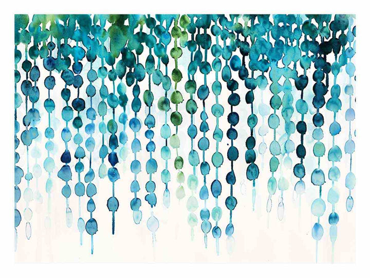 Watercolor Strings Art Print