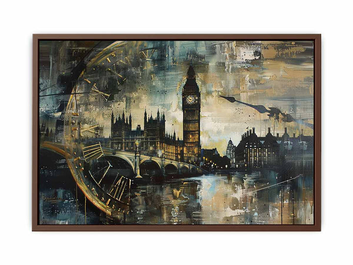 London Clock Tower Painting