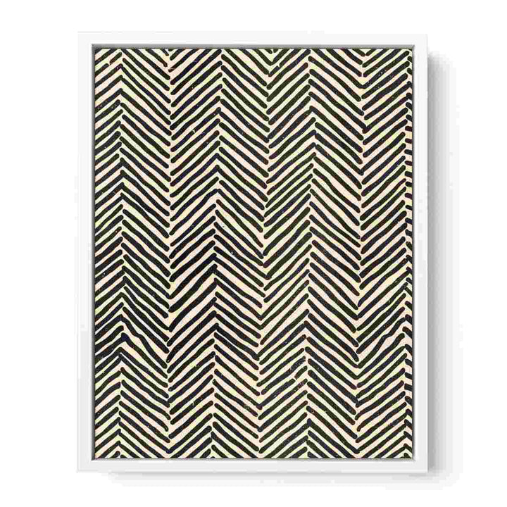 Zigzag Lines Pattern Painting Painting