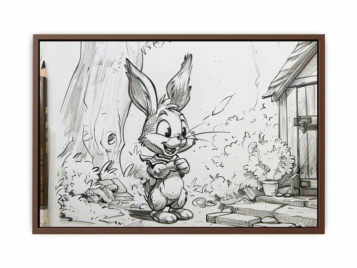 Rabbit  Painting