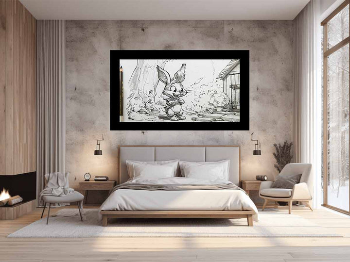 Rabbit  Art Print
