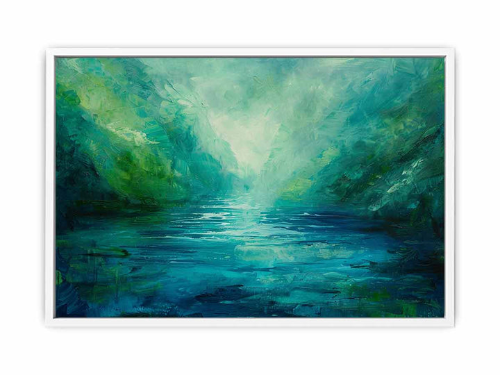 Abstract River Painting