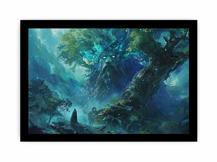 In Search framed Print