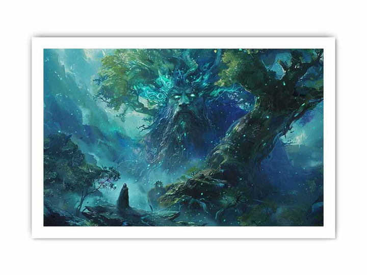In Search framed Print