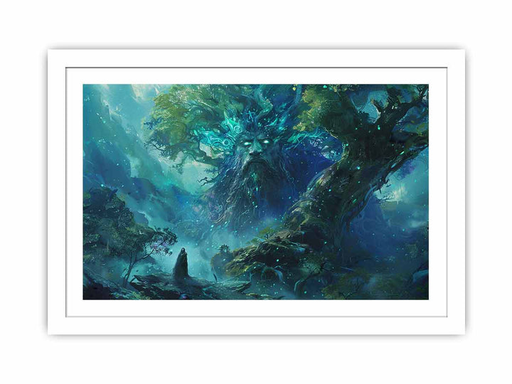 In Search framed Print