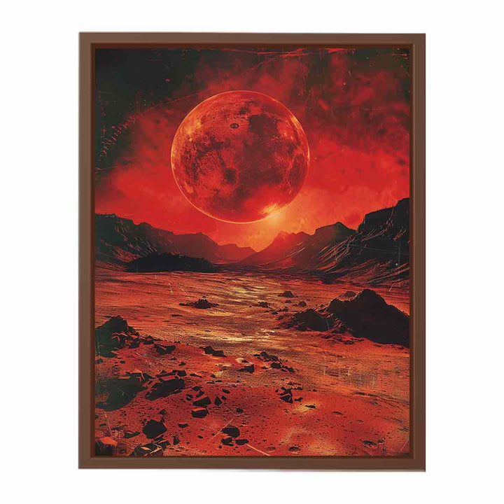 Red Planet Painting
