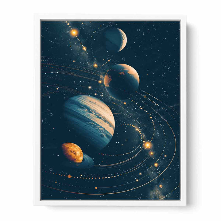 The Solar System Painting