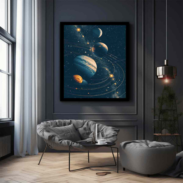 The Solar System Art Print