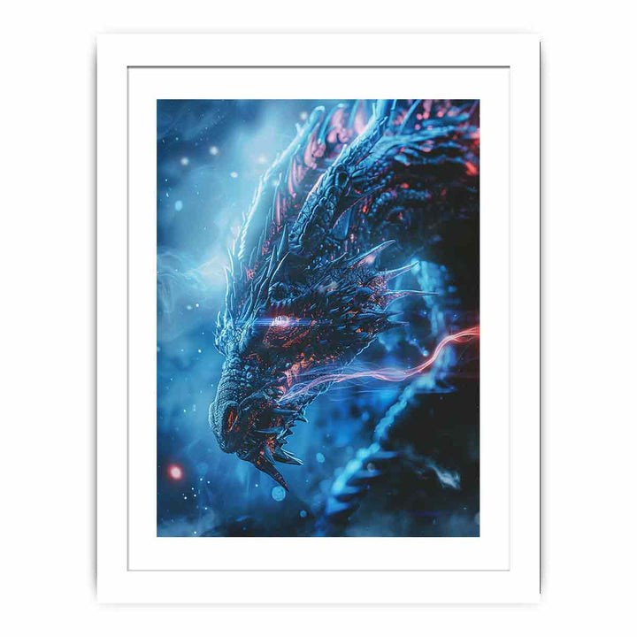 Dragon framed Print