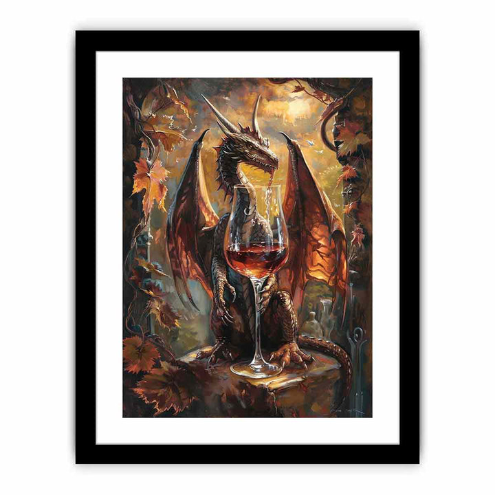 Dragon 2 framed Print