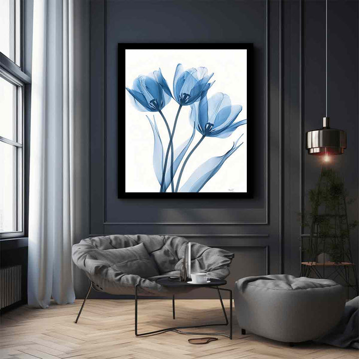 Three Tulips Art Print