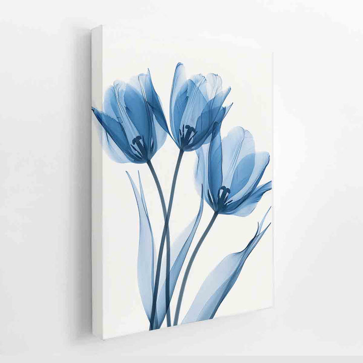 Three Tulips canvas Print