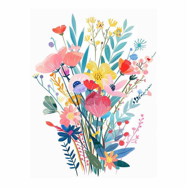 Flower Bouquet Art Print