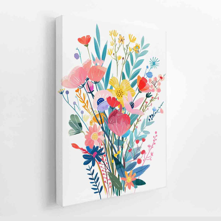 Flower Bouquet canvas Print