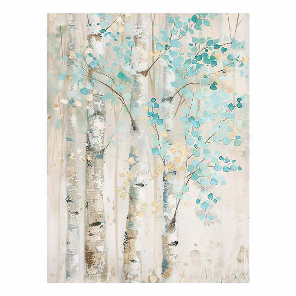 White Birch Tree Art Print