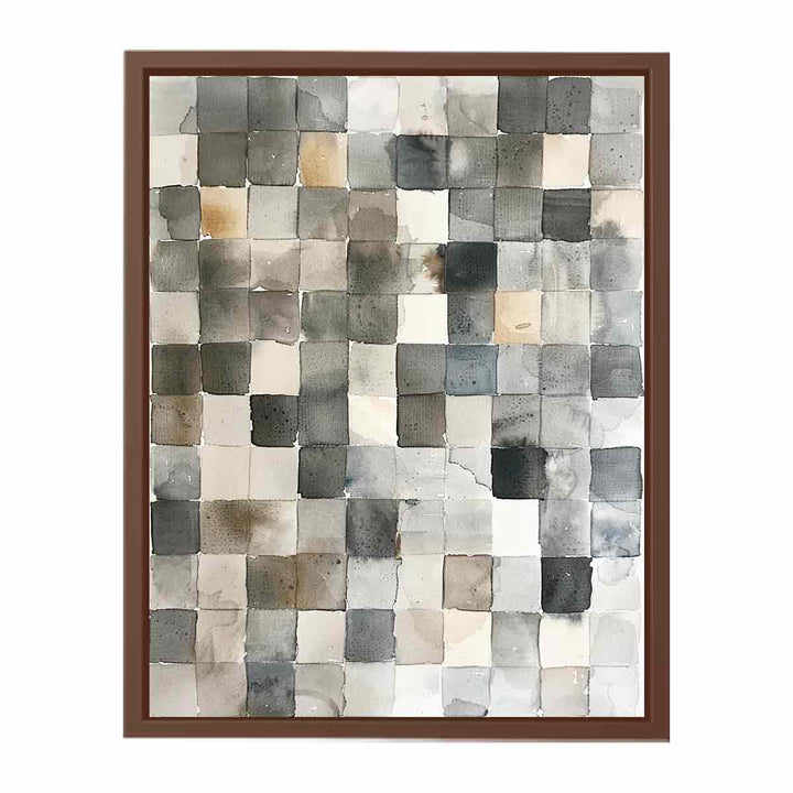 Watercolor Squares  Painting