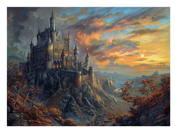 Castles Painting Art Print