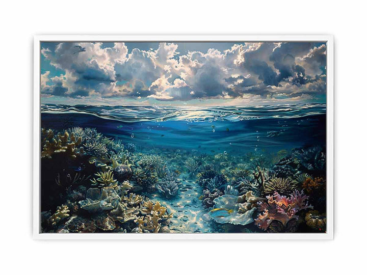 Coral Reef Under Sea Painting