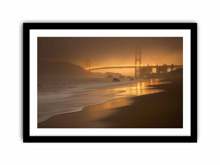 Baker Beach San Francisco framed Print