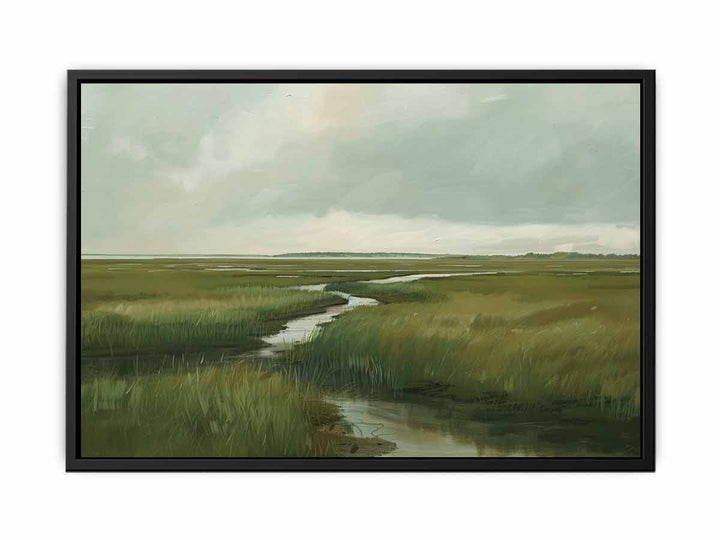 Coastal Landscape canvas Print