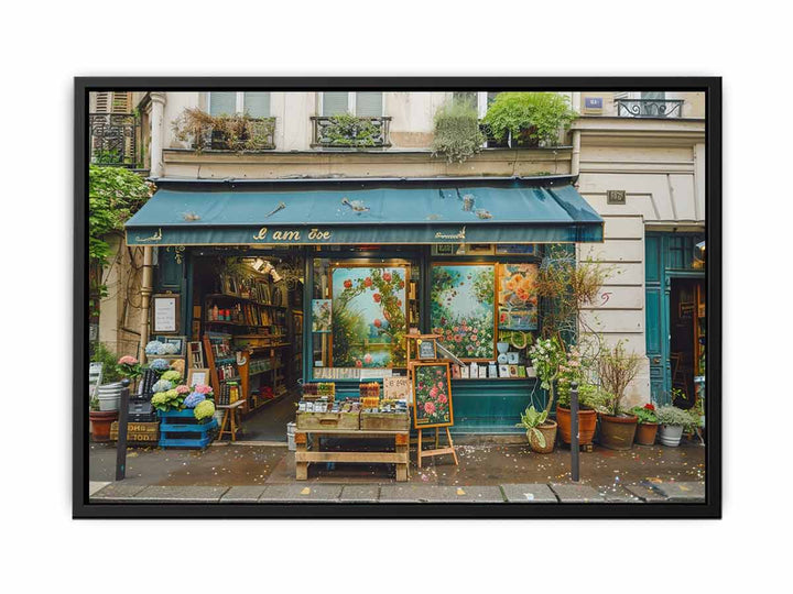 Paris Shop canvas Print