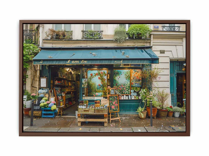 Paris Shop Painting