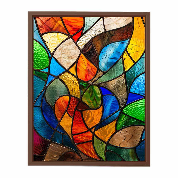 Glass Art pattern Painting