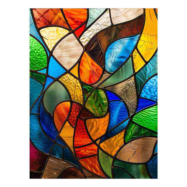 Glass Art pattern Art Print