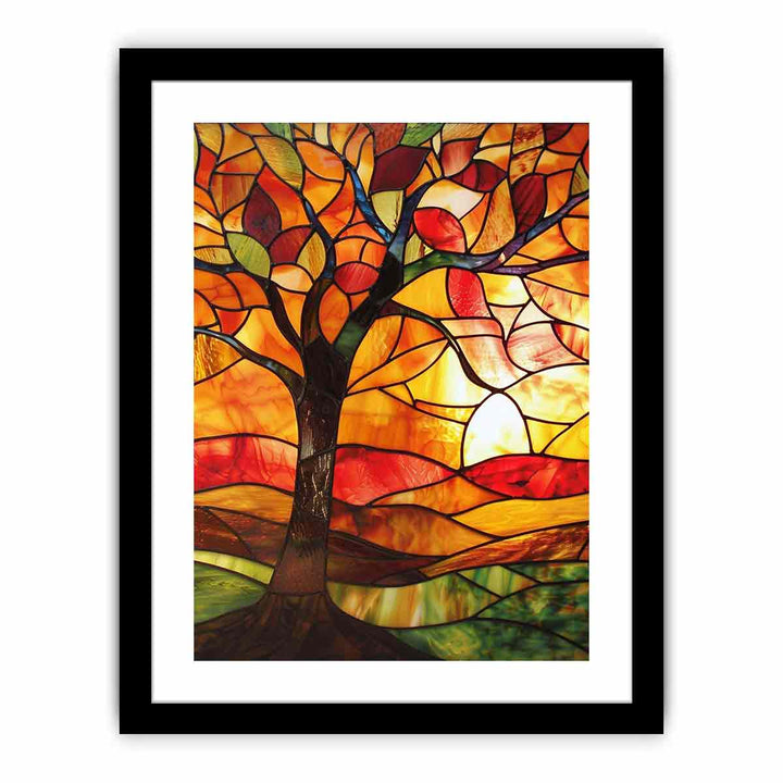 Tree framed Print