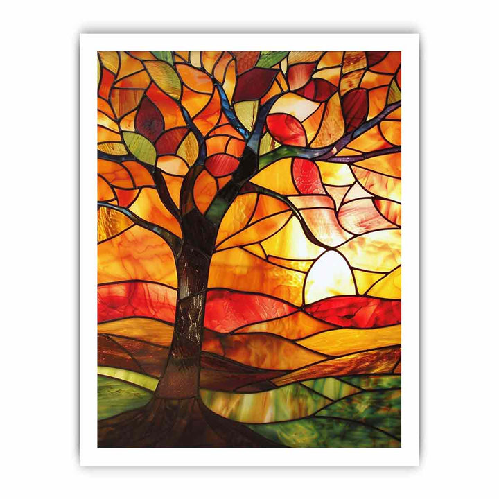 Tree framed Print