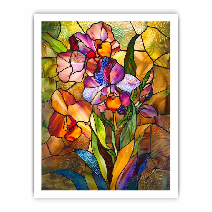 Flowers framed Print